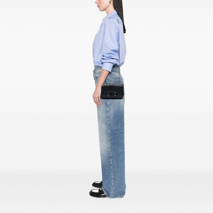 Chanel Small Matelassé Caviar CC Filigree à rabat