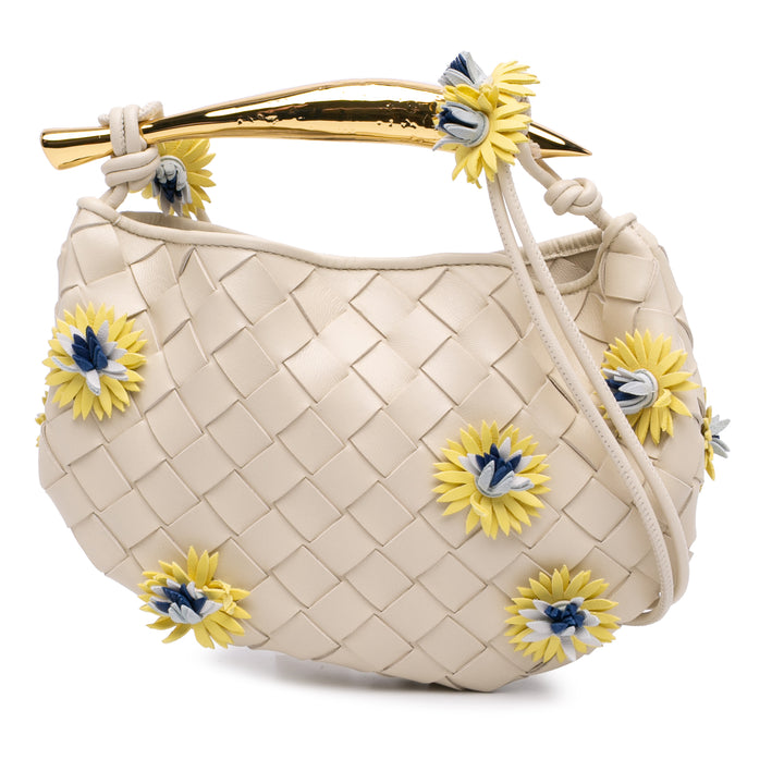 Bottega Veneta Baby Cuir d’agneau Intrecciato Sardine