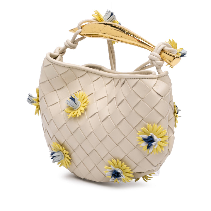 Bottega Veneta Baby Cuir d’agneau Intrecciato Sardine