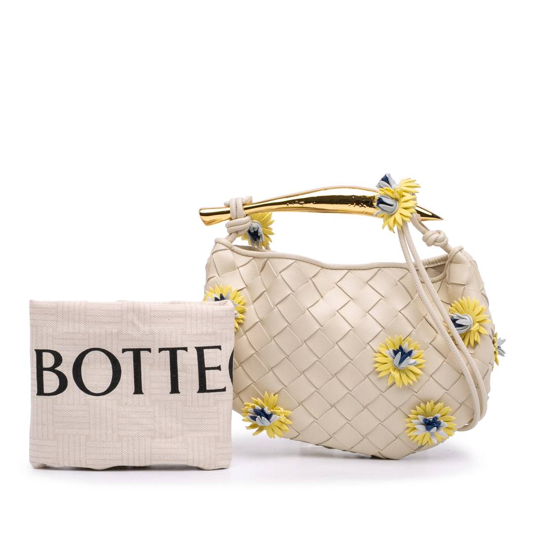 Bottega Veneta Baby Cuir d’agneau Intrecciato Sardine