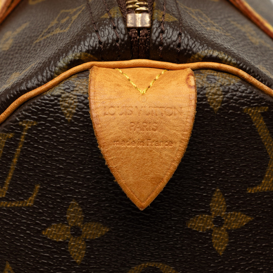 Louis Vuitton Speedy 30 Monogram Marron – vue 5 – GABY PARIS