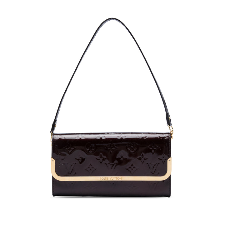 Rossmore MM Cuir verni Monogram Violet