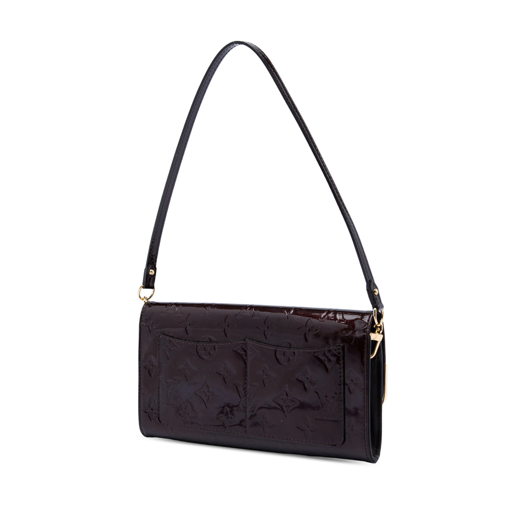 Rossmore MM Cuir verni Monogram Violet