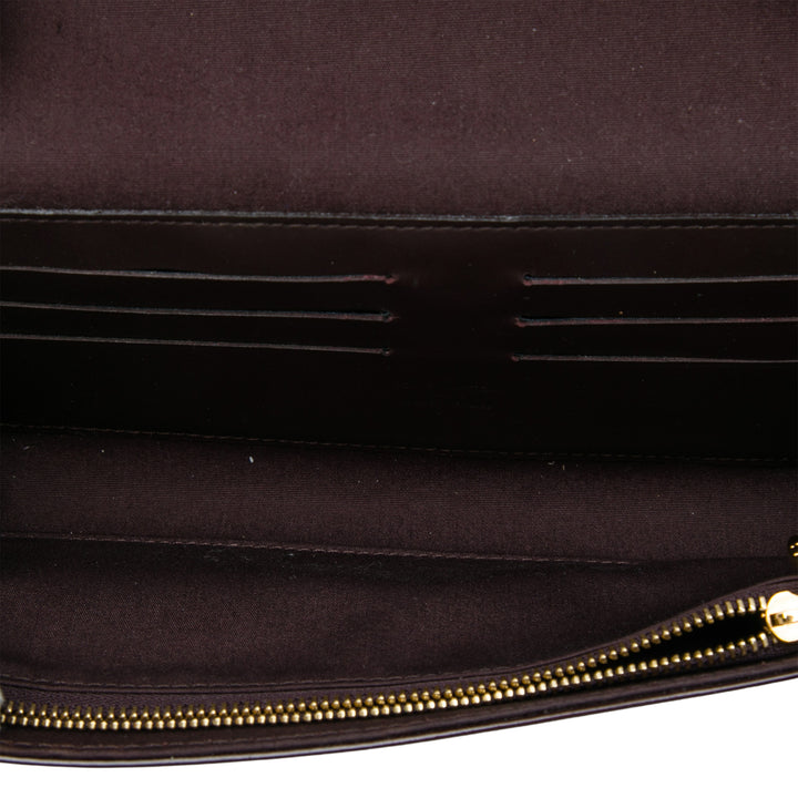 Rossmore MM Cuir verni Monogram Violet