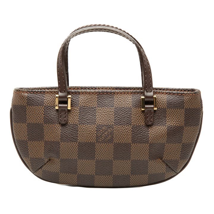 Louis Vuitton Manosque Pochette Toile Damier Ébène