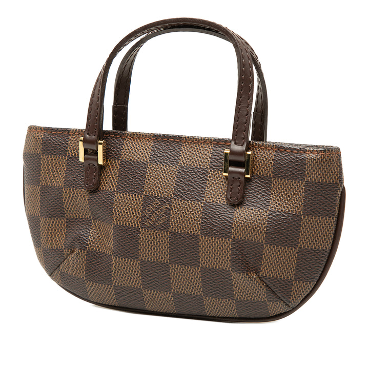 Louis Vuitton Manosque Pochette Toile Damier Ébène