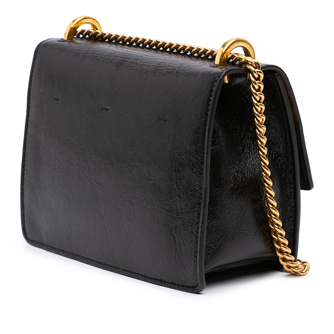 Fendi Small Cuir Kan U Sac porté croisé