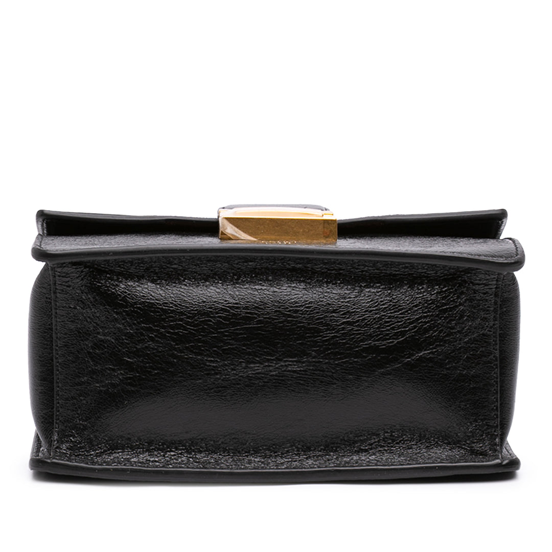 Fendi Small Cuir Kan U Sac porté croisé