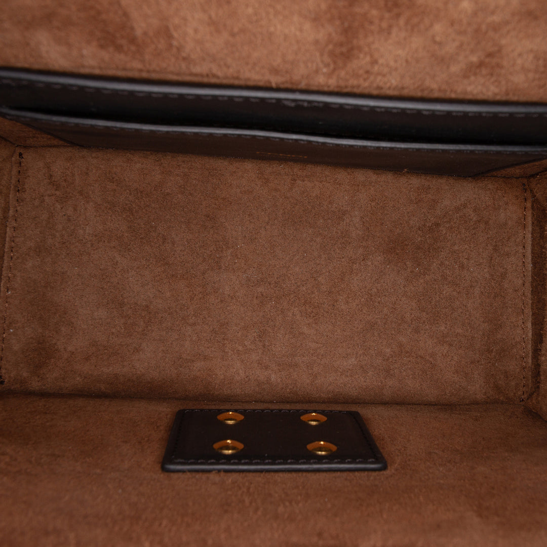 Fendi Small Cuir Kan U Sac porté croisé