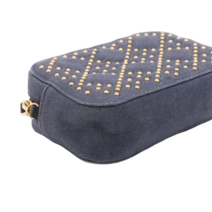 Dior Jean Cannage clouté Lady Dior Sac caméra