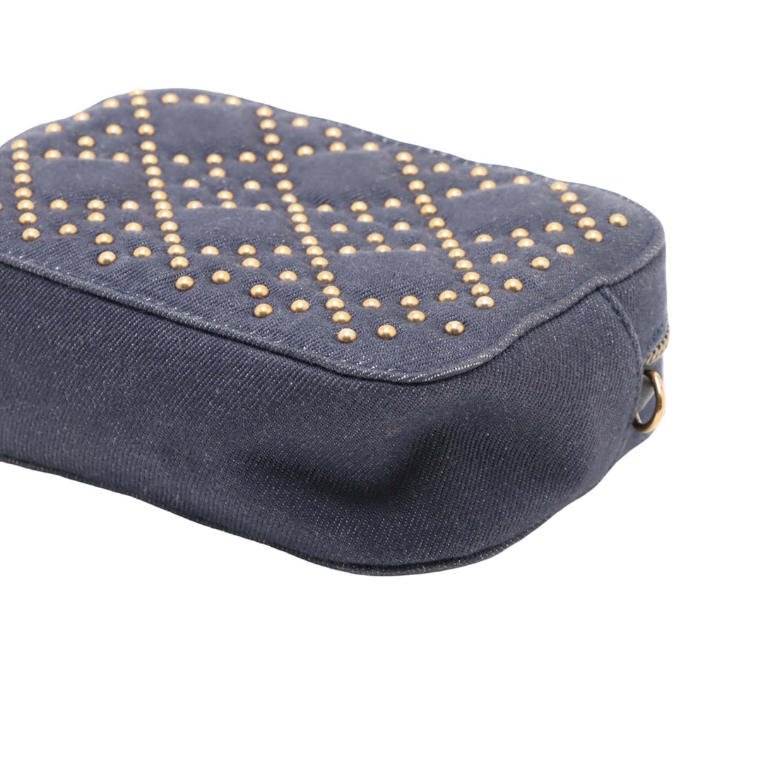 Dior Jean Cannage clouté Lady Dior Sac caméra