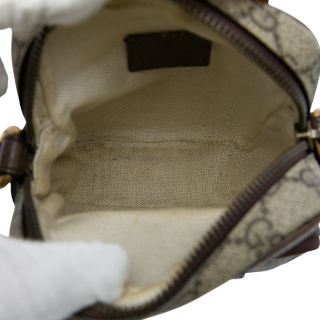 Gucci Neo Vintage Sac Mini GG Supreme Beige – vue 4 – GABY PARIS
