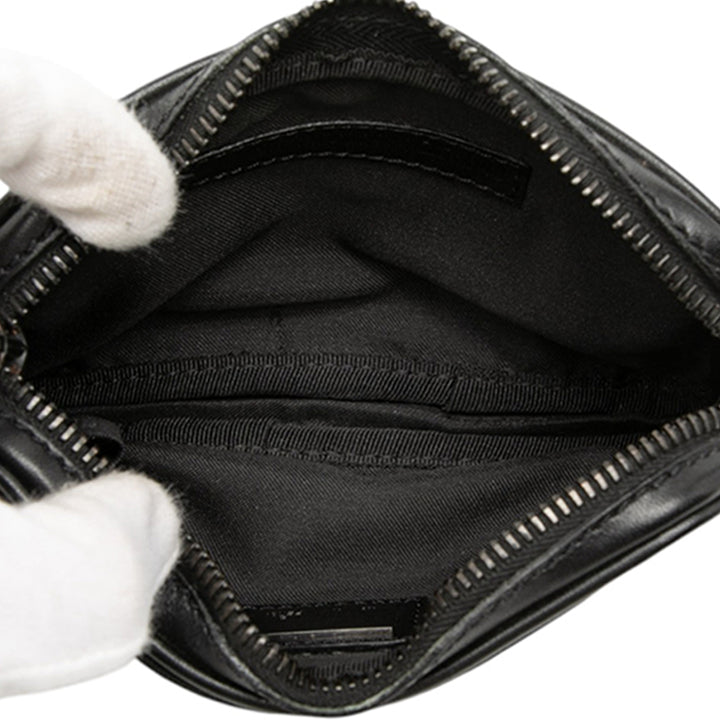 Fendi Mini Zucchino Toile Zip Sac porté croisé