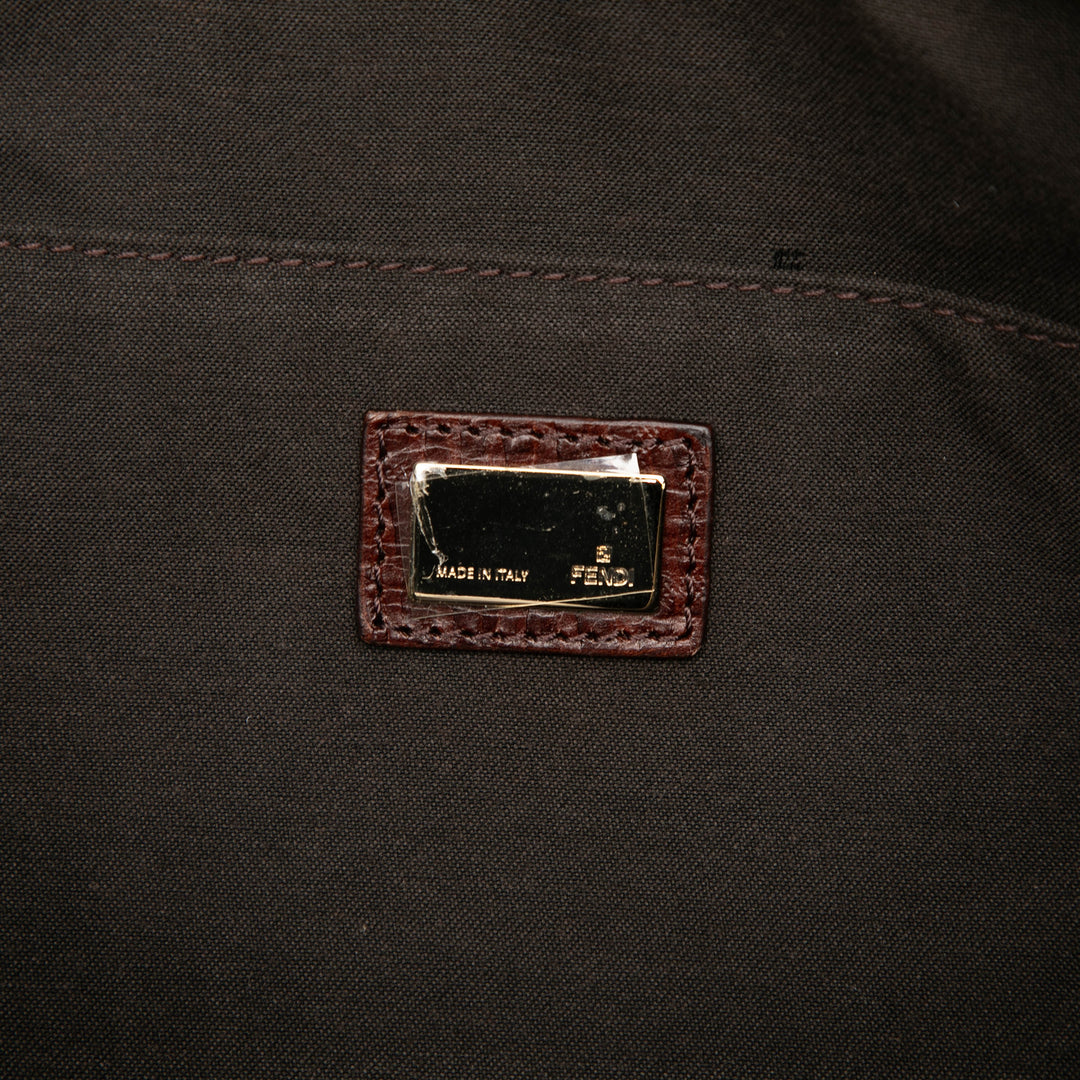 Fendi Zucchino Toile Cabas