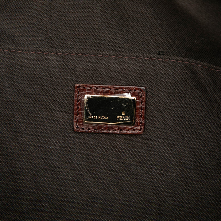 Fendi Zucchino Toile Cabas