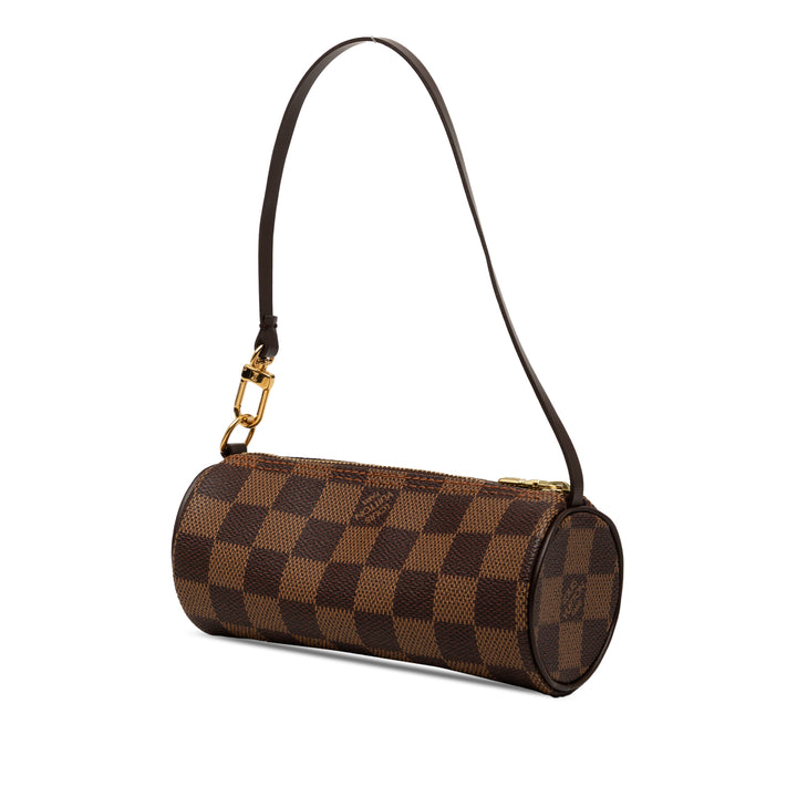 Papillon Pochette Damier Ébène Marron