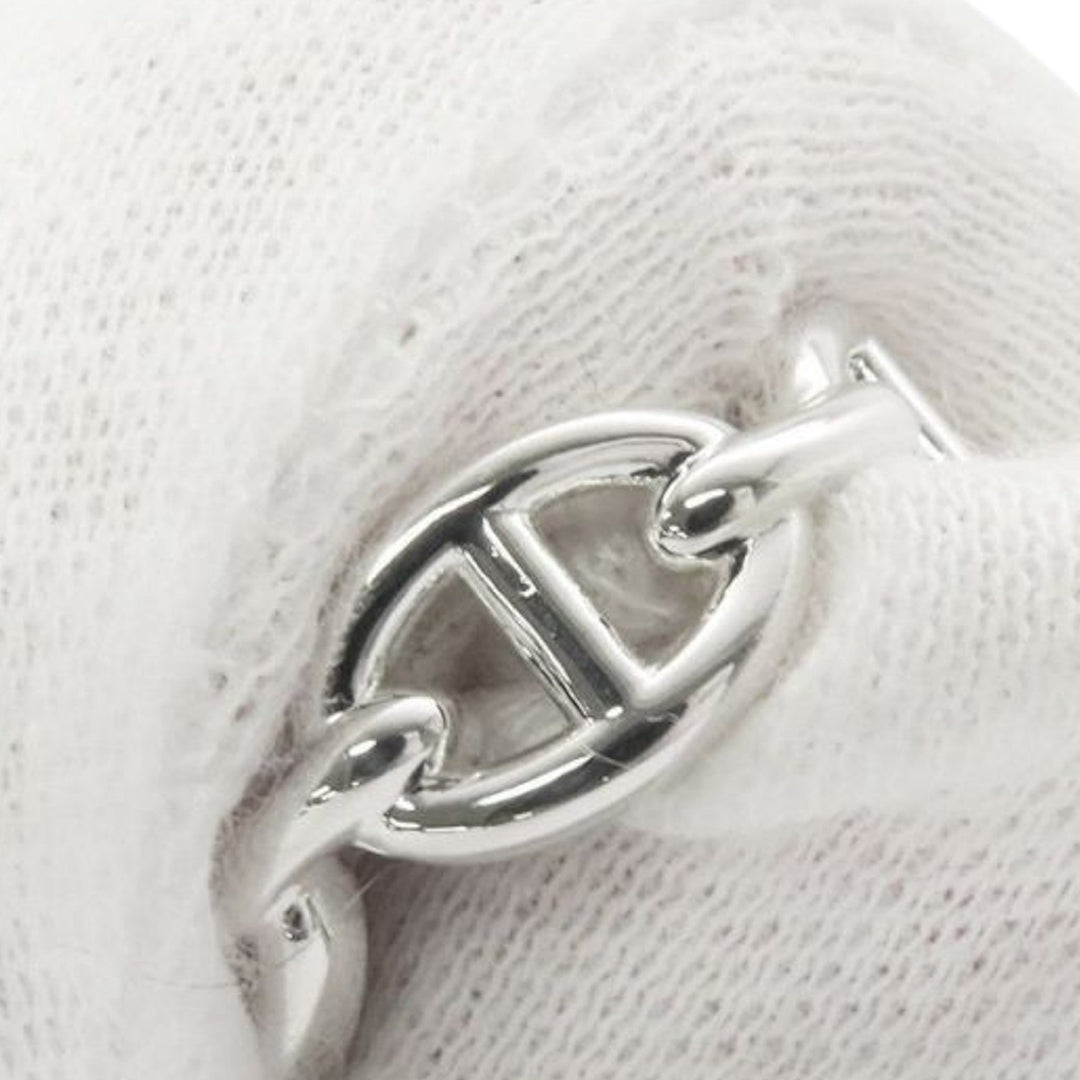 Hermès Sterling Argenté Chaine d'Ancre Enchainee Bague Argenté