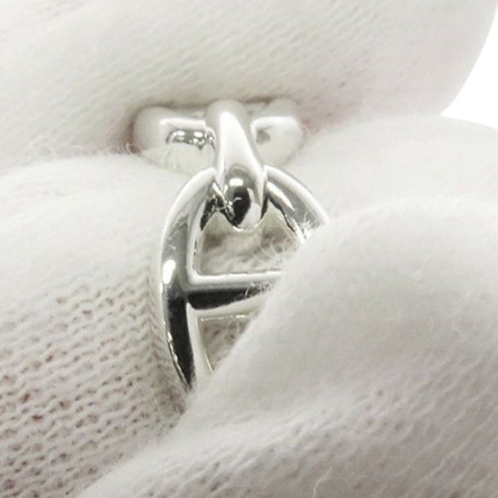Hermès Sterling Argenté Chaine d'Ancre Enchainee Bague Argenté