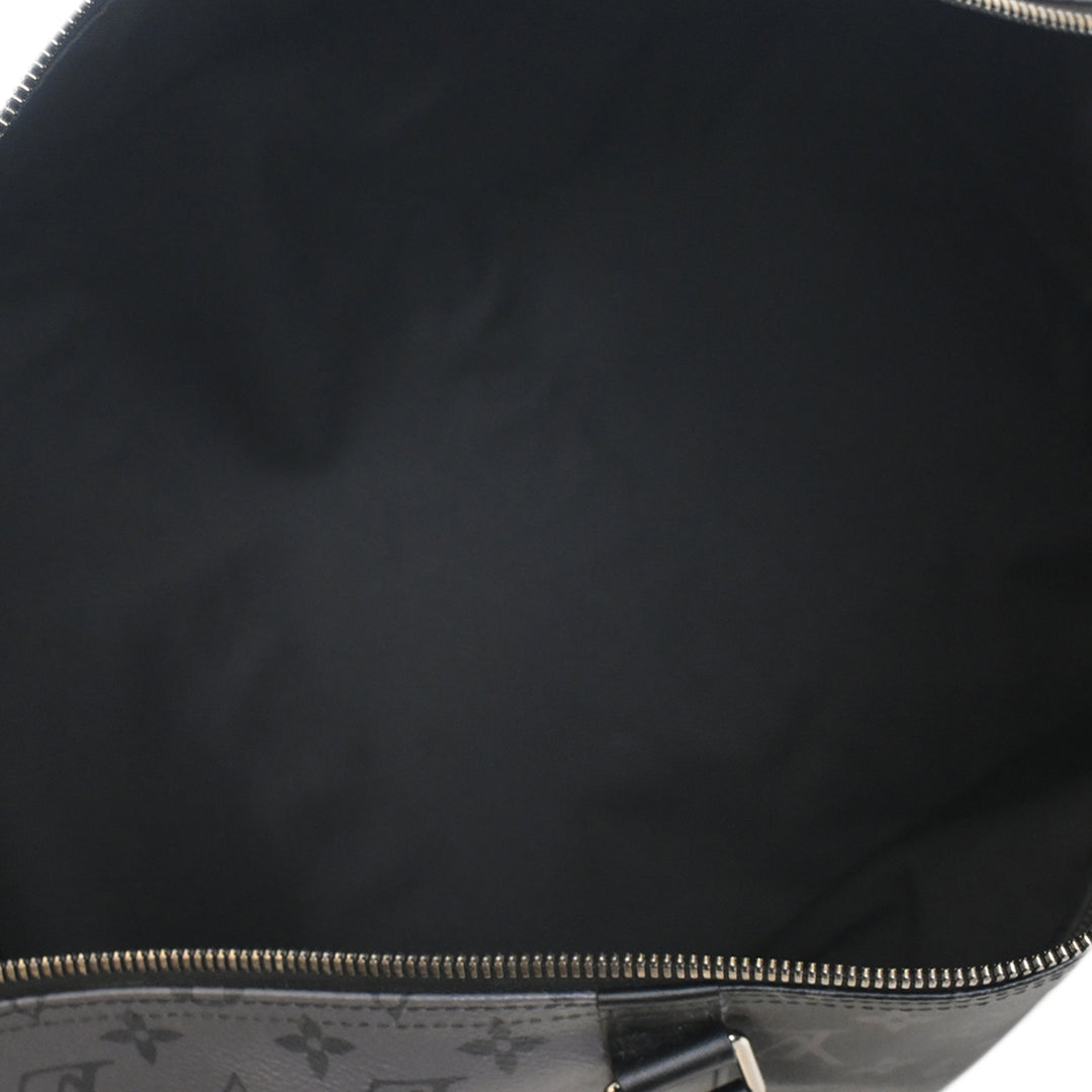 Reverse Keepall Bandouliere 50 Monogram Eclipse Noir