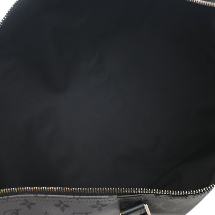 Reverse Keepall Bandouliere 50 Monogram Eclipse Noir