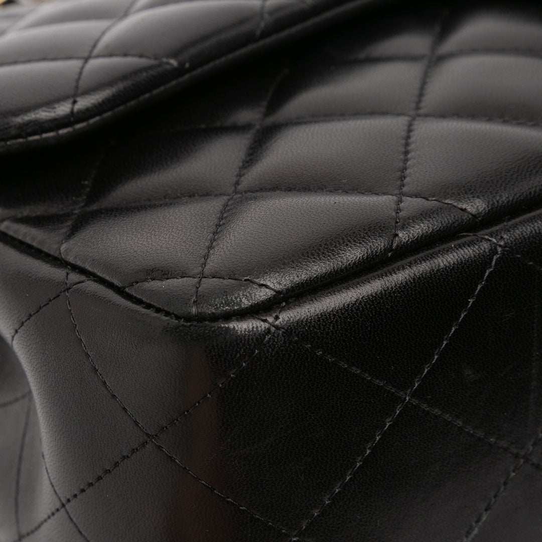 Chanel Jumbo Classic Cuir d’agneau Double rabat