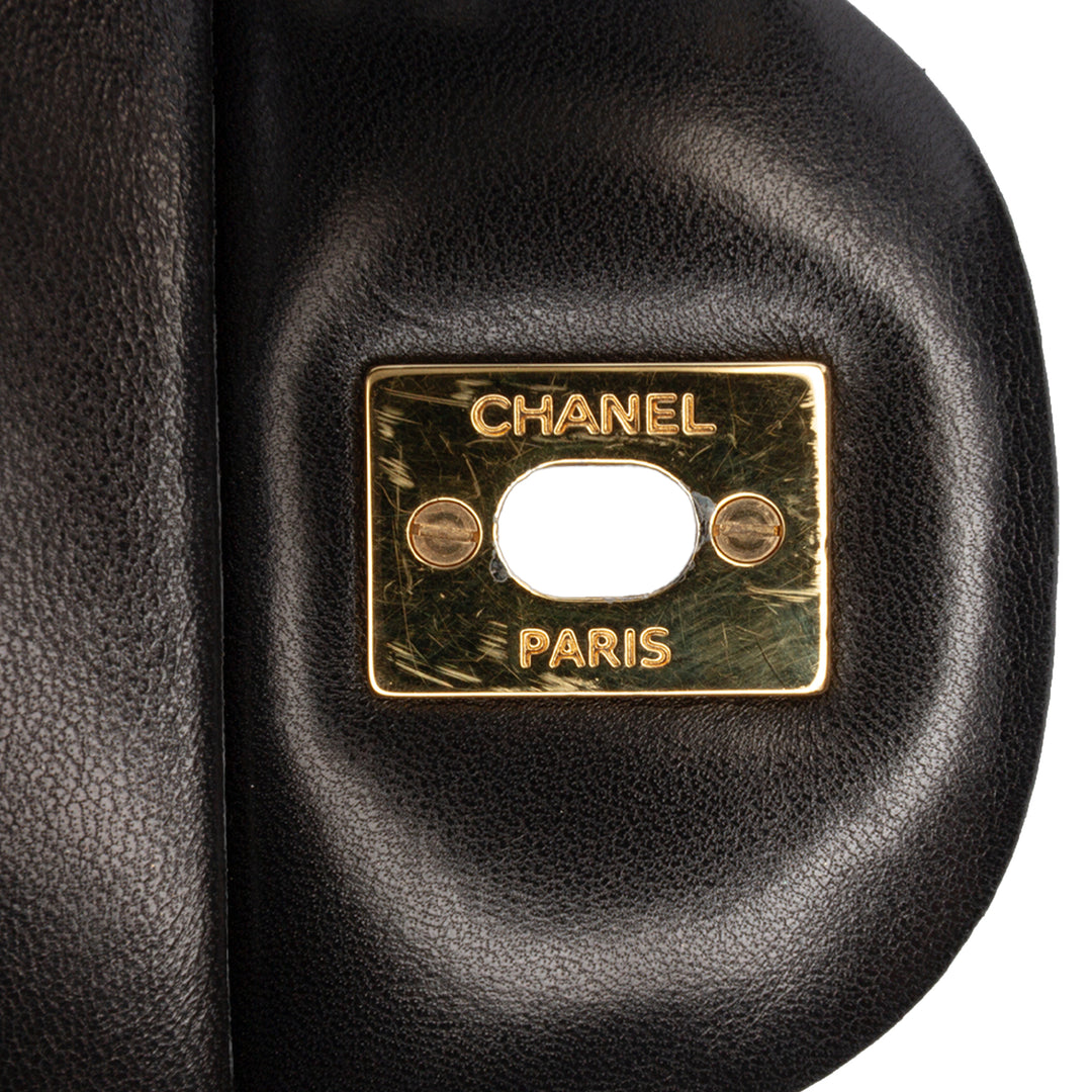 Chanel Jumbo Classic Cuir d’agneau Double rabat