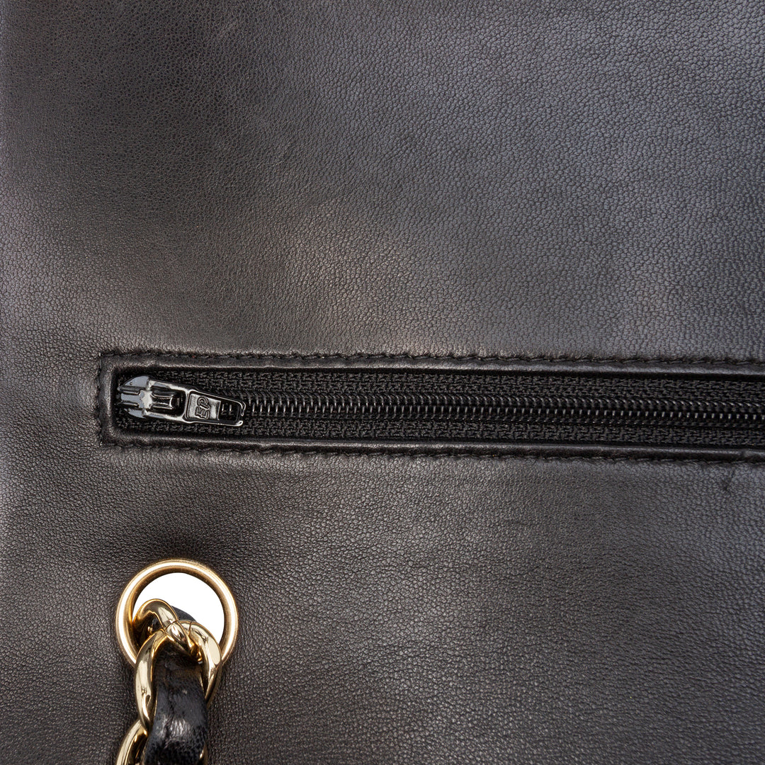 Chanel Jumbo Classic Cuir d’agneau Double rabat