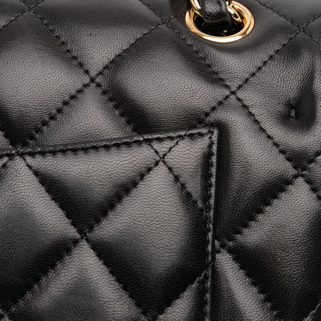 Chanel Jumbo Classic Cuir d’agneau Double rabat