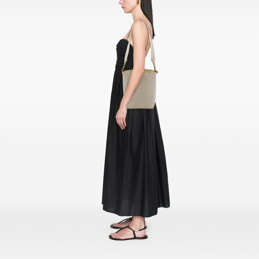 Celine Small Soft Cuir de veau grainé Seau Sangle Bucket Sac