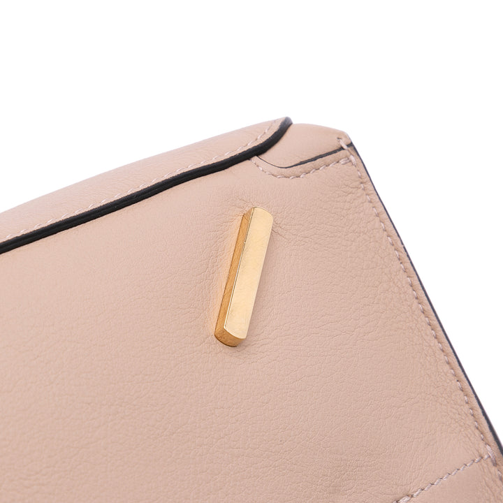 LOEWE Anagram Cuir Zipper Bag Marron – GABY PARIS Authentique