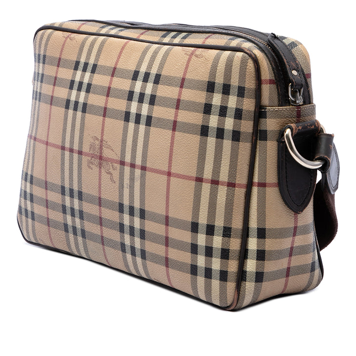 Burberry Haymarket Check Poche avant Sac Toile enduite