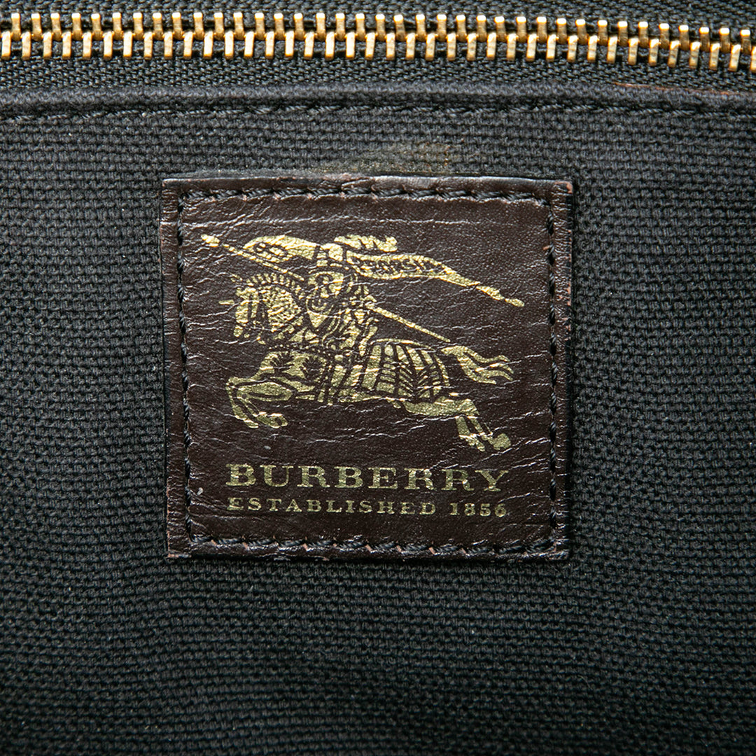 Burberry Haymarket Check Poche avant Sac Toile enduite