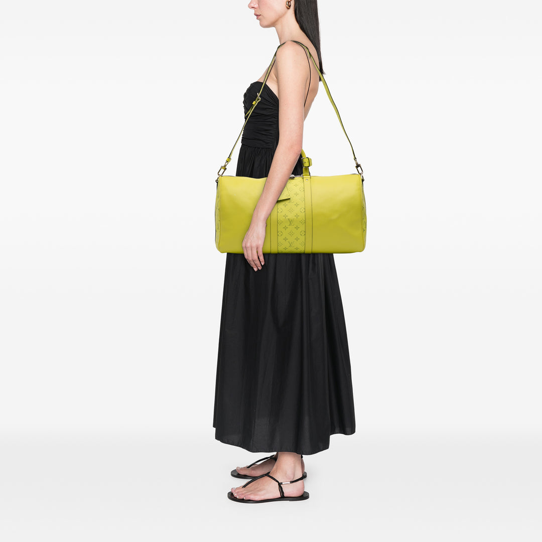 Louis Vuitton Taigarama Keepall Bandouliere 50