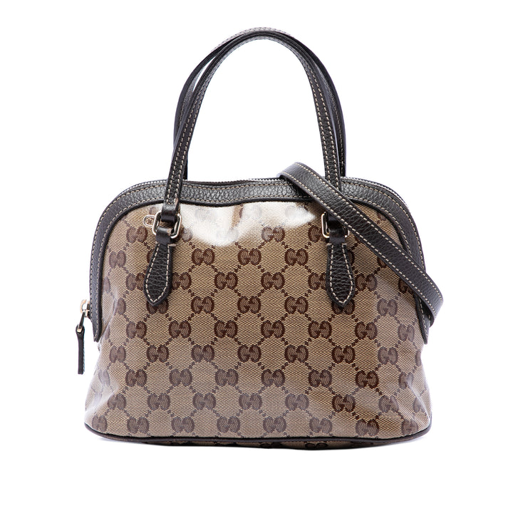 Gucci Sac à main GG Cristal dôme Mini Beige – vue principale – GABY PARIS