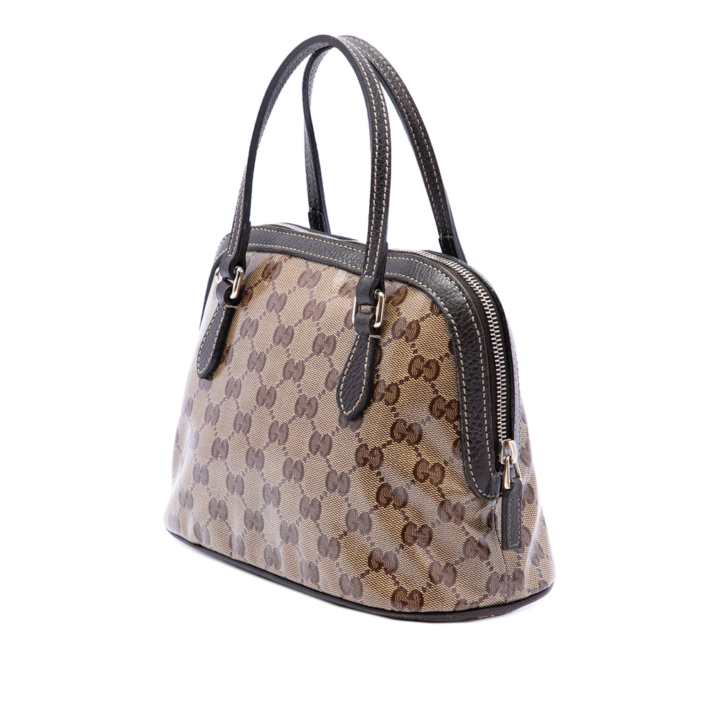 Gucci Sac à main GG Cristal dôme Mini Beige – vue 2 – GABY PARIS