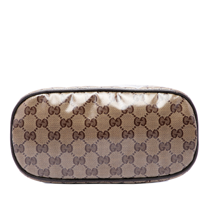Gucci Sac à main GG Cristal dôme Mini Beige – vue 3 – GABY PARIS