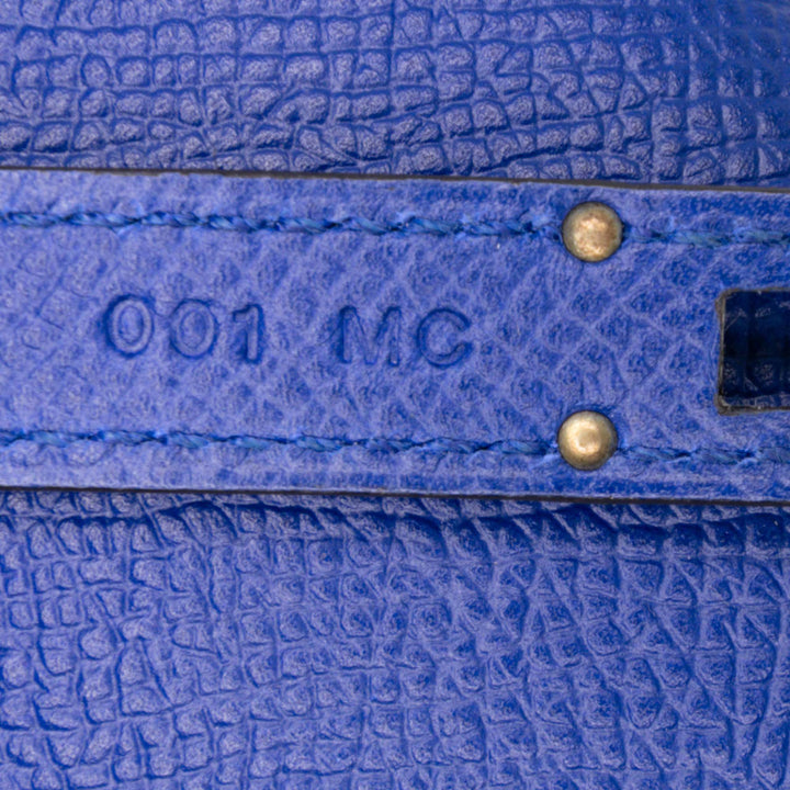 Epsom Kelly Longue Wallet Blue - Gaby Paris