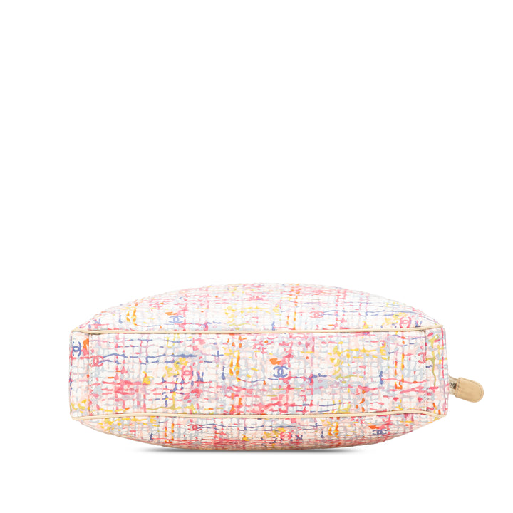 Printed Canvas Clover Watercolor Tote Multi - Gaby Paris