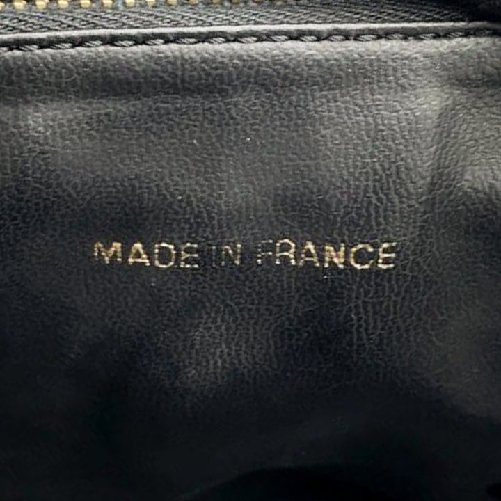 CC Caviar Vanity Bag Black - Gaby Paris