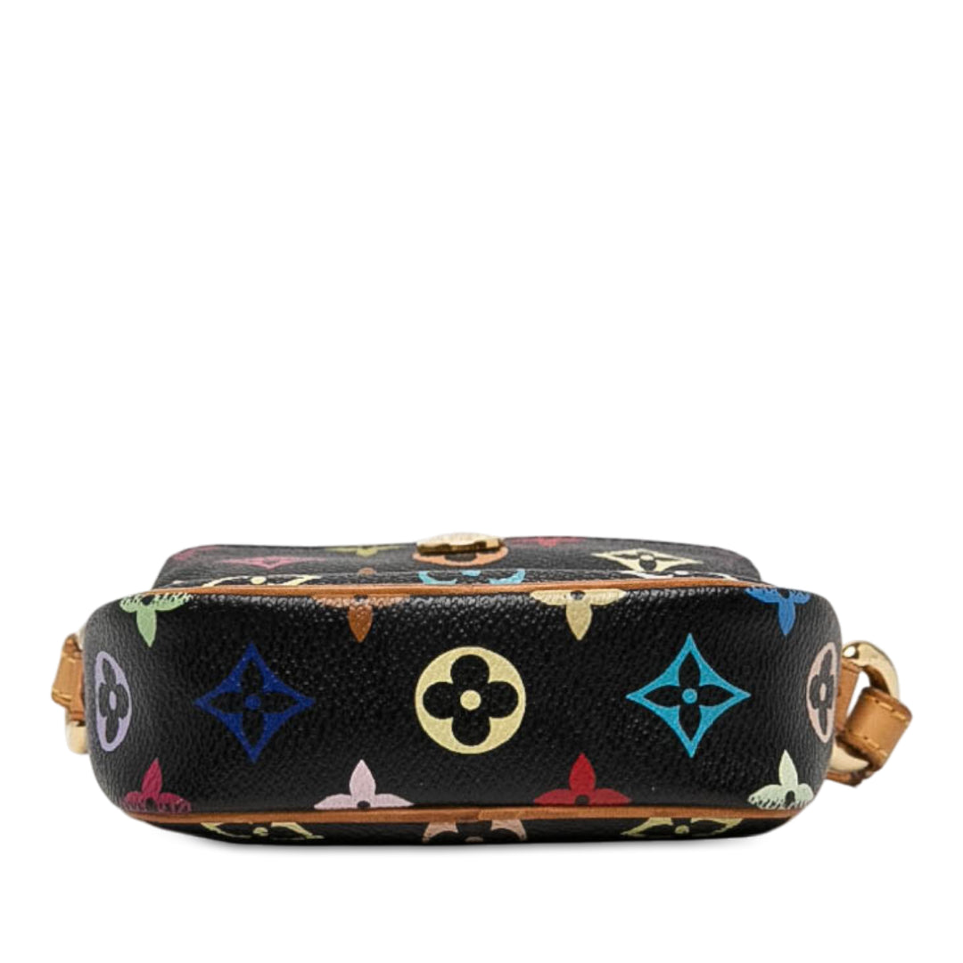 Louis Vuitton Rift Monogram Multicolore Noir – vue 3 – GABY PARIS