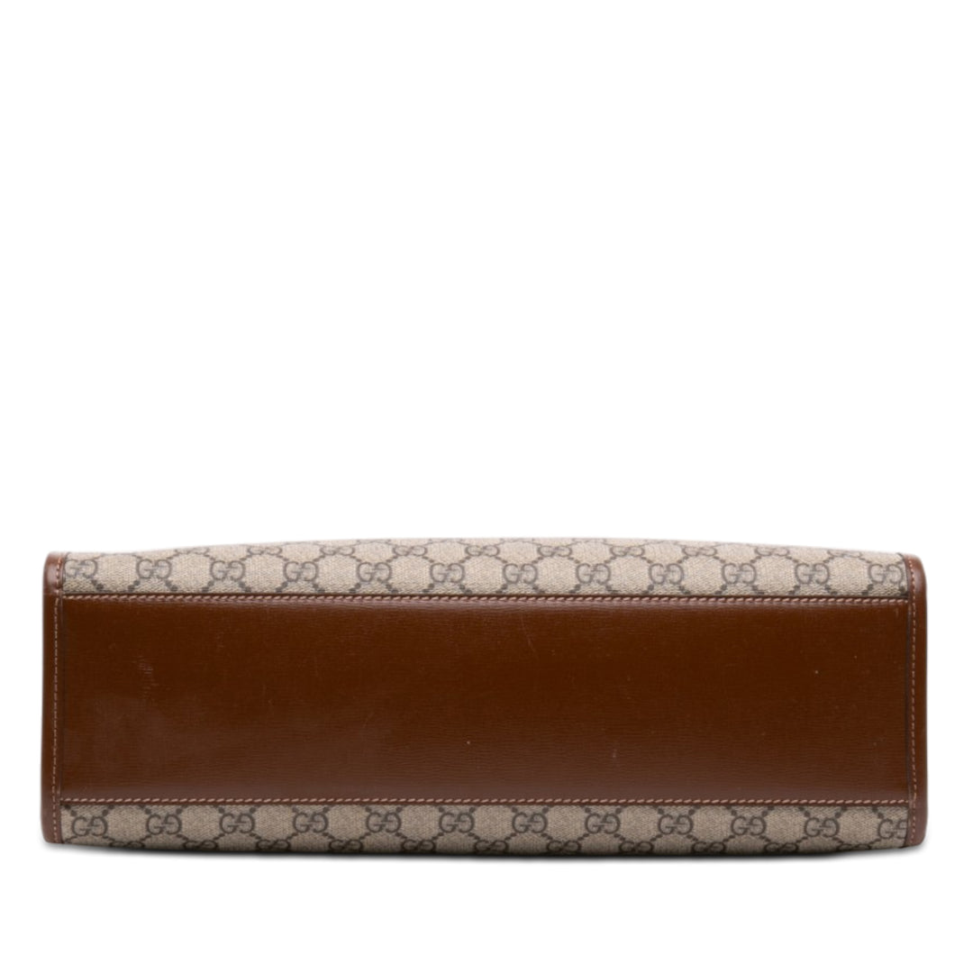 Gucci Medium GG Supreme Interlocking G Cabas