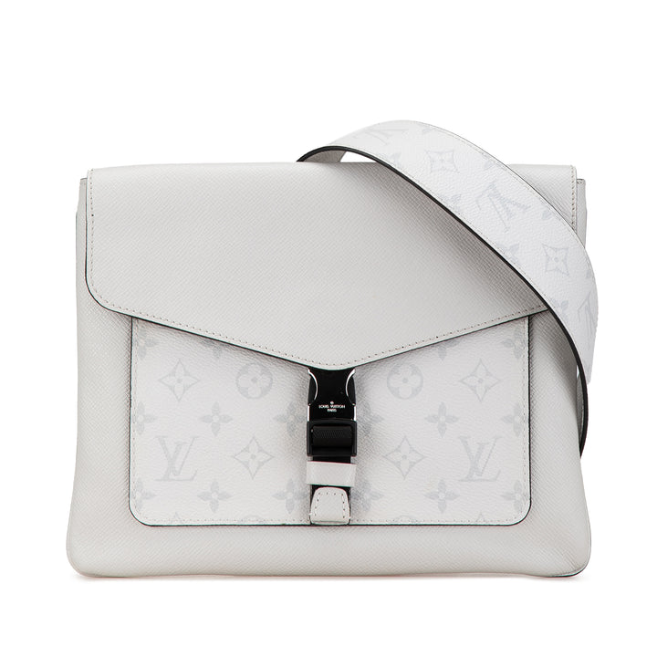 Taigarama Outdoor Flap Messenger White - Gaby Paris