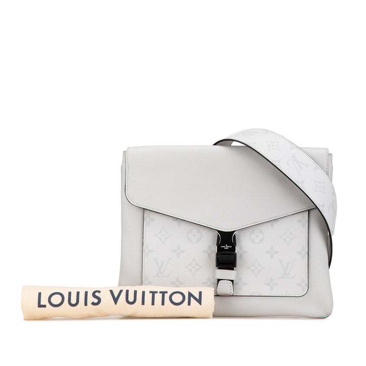 Taigarama Outdoor Flap Messenger White - Gaby Paris