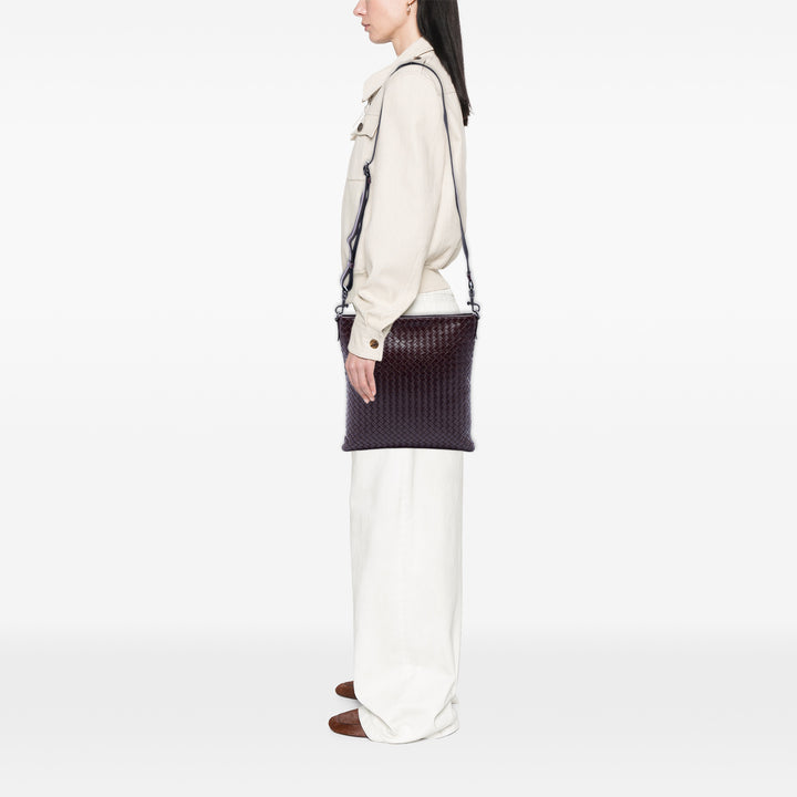 Bottega Veneta Nappa Intrecciato VN Sac porté croisé