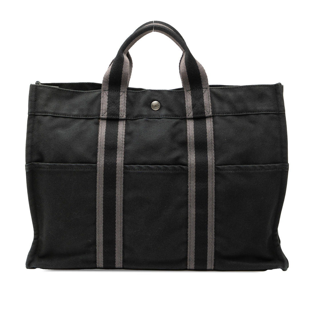 Hermès Toile Fourre Tout MM – GABY PARIS Authentique