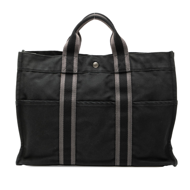 Hermès Toile Fourre Tout MM – GABY PARIS Authentique