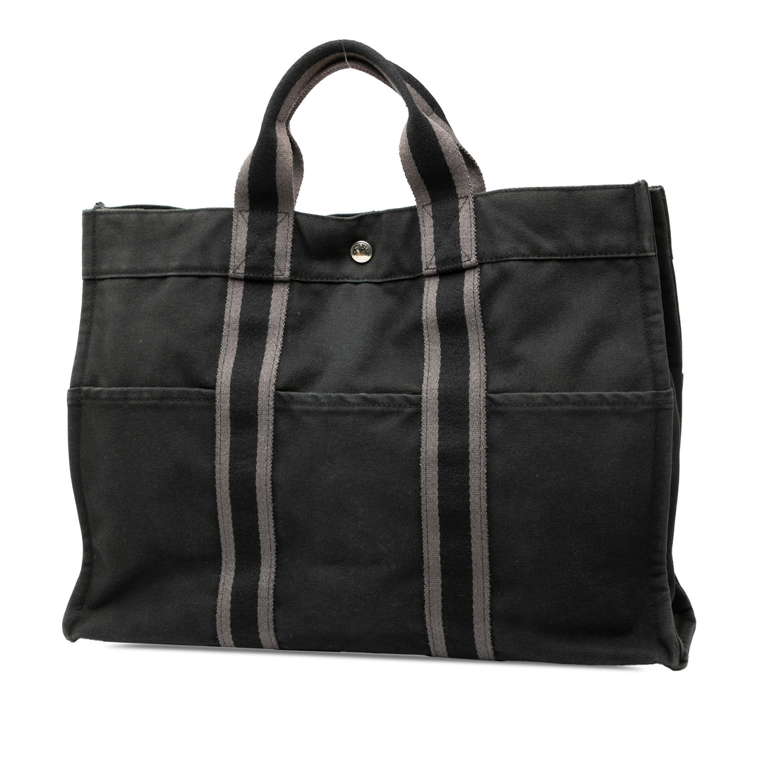 Hermès Toile Fourre Tout MM – GABY PARIS Authentique
