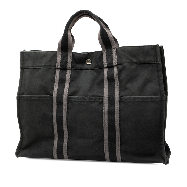 Hermès Toile Fourre Tout MM – GABY PARIS Authentique