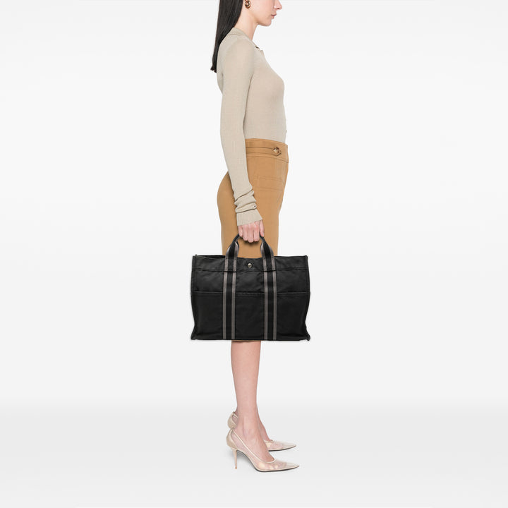 Hermès Toile Fourre Tout MM – GABY PARIS Authentique