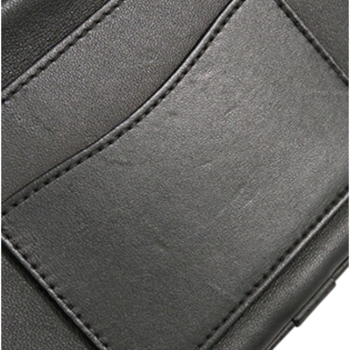 Chanel Sac caméra CC Mania Cuir d'agneau Noir – vue 16 – GABY PARIS